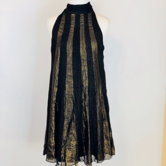 Miss Me Dresses & Skirts - Miss Me Collection Black and Gold Dress